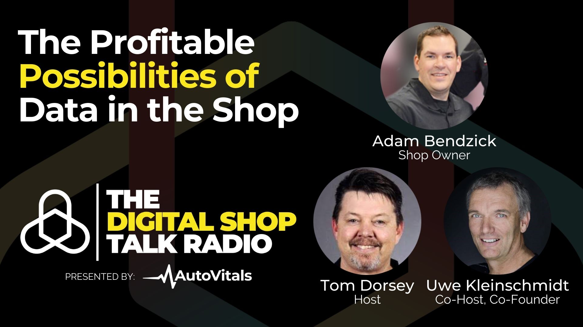 The Profitable Possibilities of Data in the Shop Promotional Graphic Digital Shop Talk Radio Episode 77.