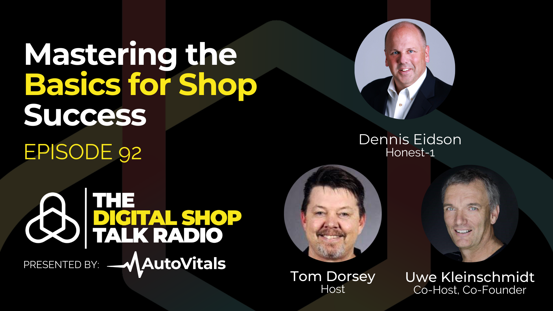 ep92 Promotional Graphic Digital Shop Talk Radio Episode 92.