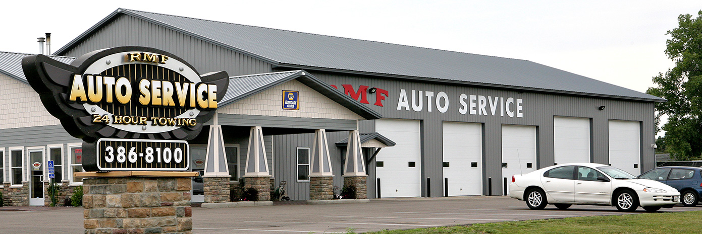 RMF auto service RMF Auto Service building.